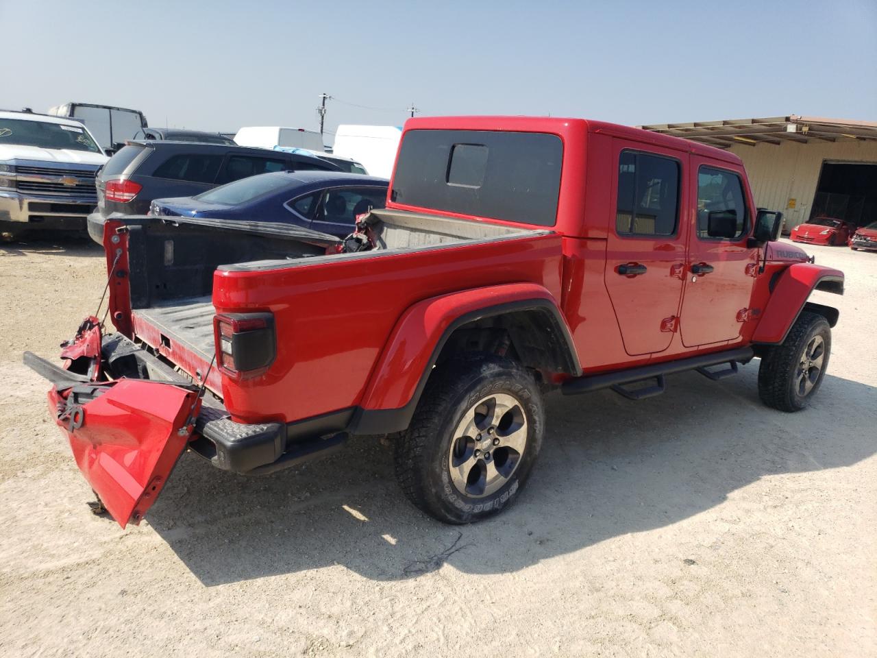 Image 3 of 2020 JEEP GLADIATOR RUBICON 2020 with VIN 1C6JJTBG8LL178102