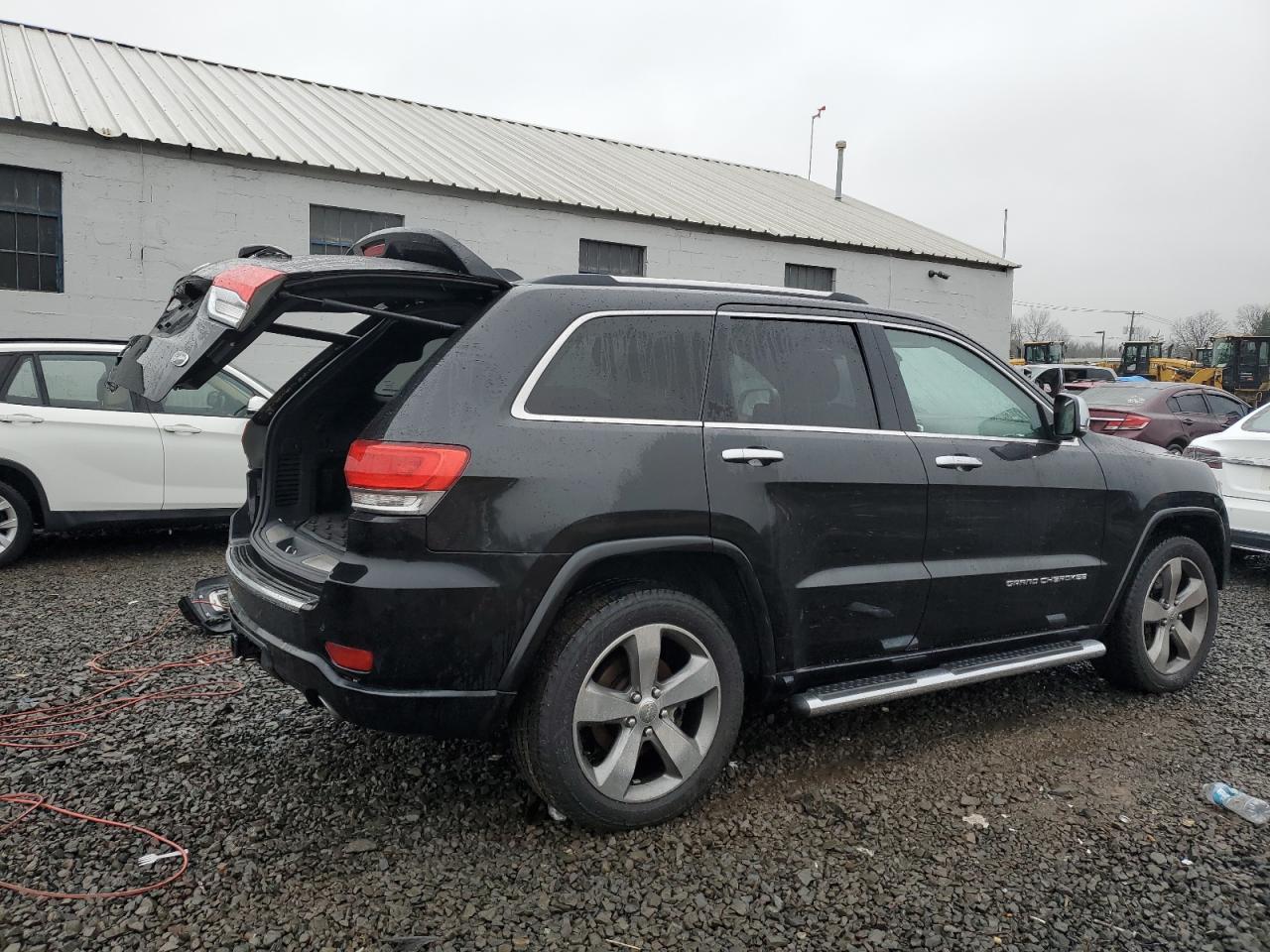 Image 3 of 2014 JEEP GRAND CHEROKEE OVERLAND 2014 with VIN 1C4RJFCT3EC448350