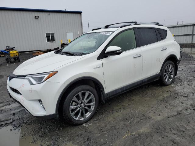 Image 1 of 2018 TOYOTA RAV4 HV LIMITED 2018 with VIN JTMDJREV4JD221750
