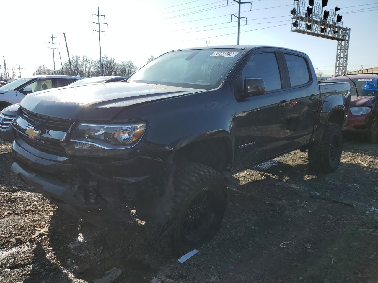 Изображение 1 2017 CHEVROLET COLORADO  2017 с VIN 1GCGTBEN9H1246671