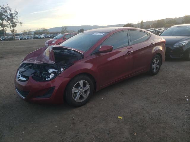 Изображение 1 2014 HYUNDAI ELANTRA SE 2014 с VIN 5NPDH4AE5EH455898