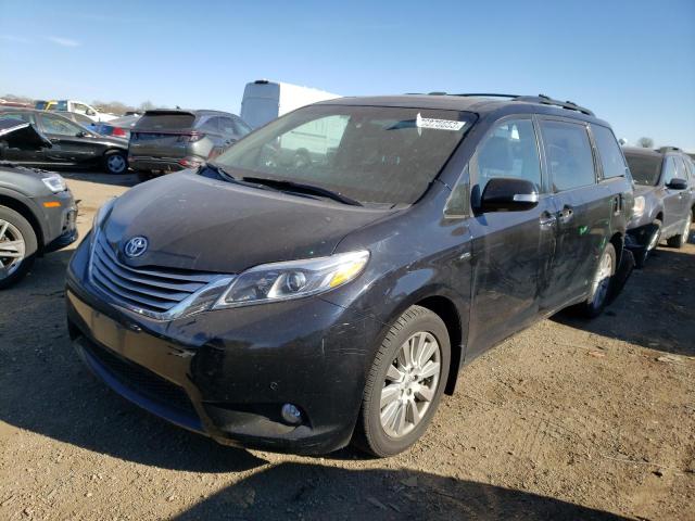 Image 1 of 2017 TOYOTA SIENNA XLE 2017 with VIN 5TDDZ3DC6HS176282