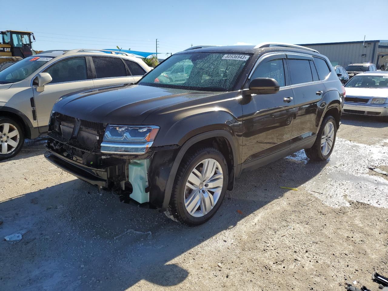 Image 1 of 2019 VOLKSWAGEN ATLAS SE 2019 with VIN 1V2UR2CA4KC503487