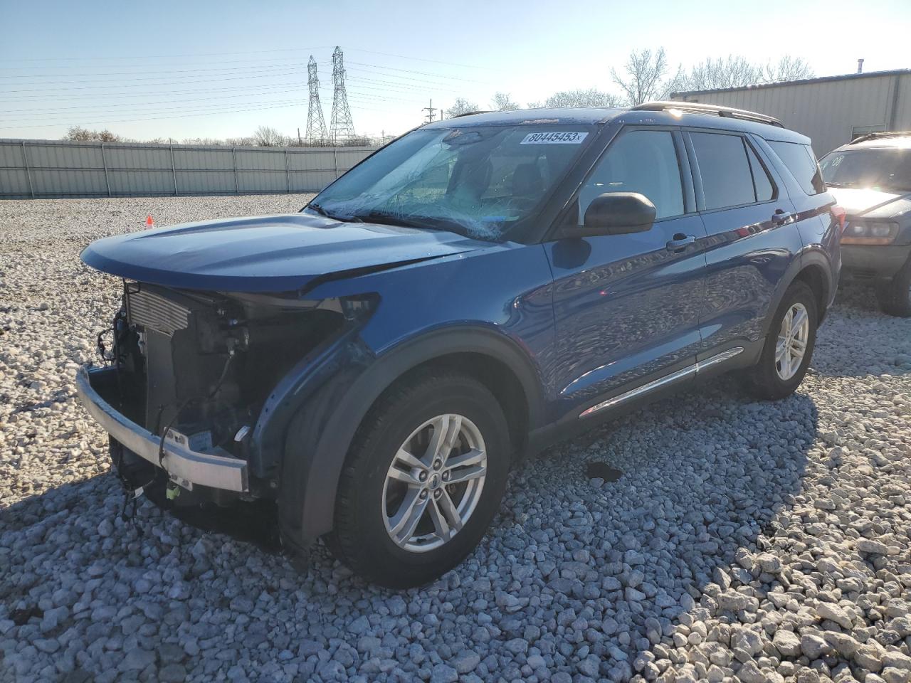 Image 1 of 2020 FORD EXPLORER XLT 2020 with VIN 1FMSK8DH9LGC57621