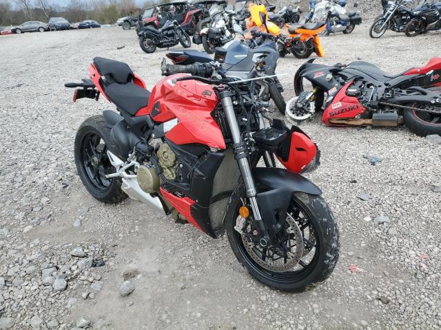 Image 1 of 2022 DUCATI STREETFIGHTER V4 2022 with VIN ZDMFAKNW8NB007892