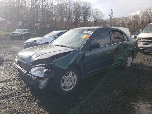 Изображение 1 2002 HONDA CIVIC LX 2002 с VIN 1HGES166X2L013553