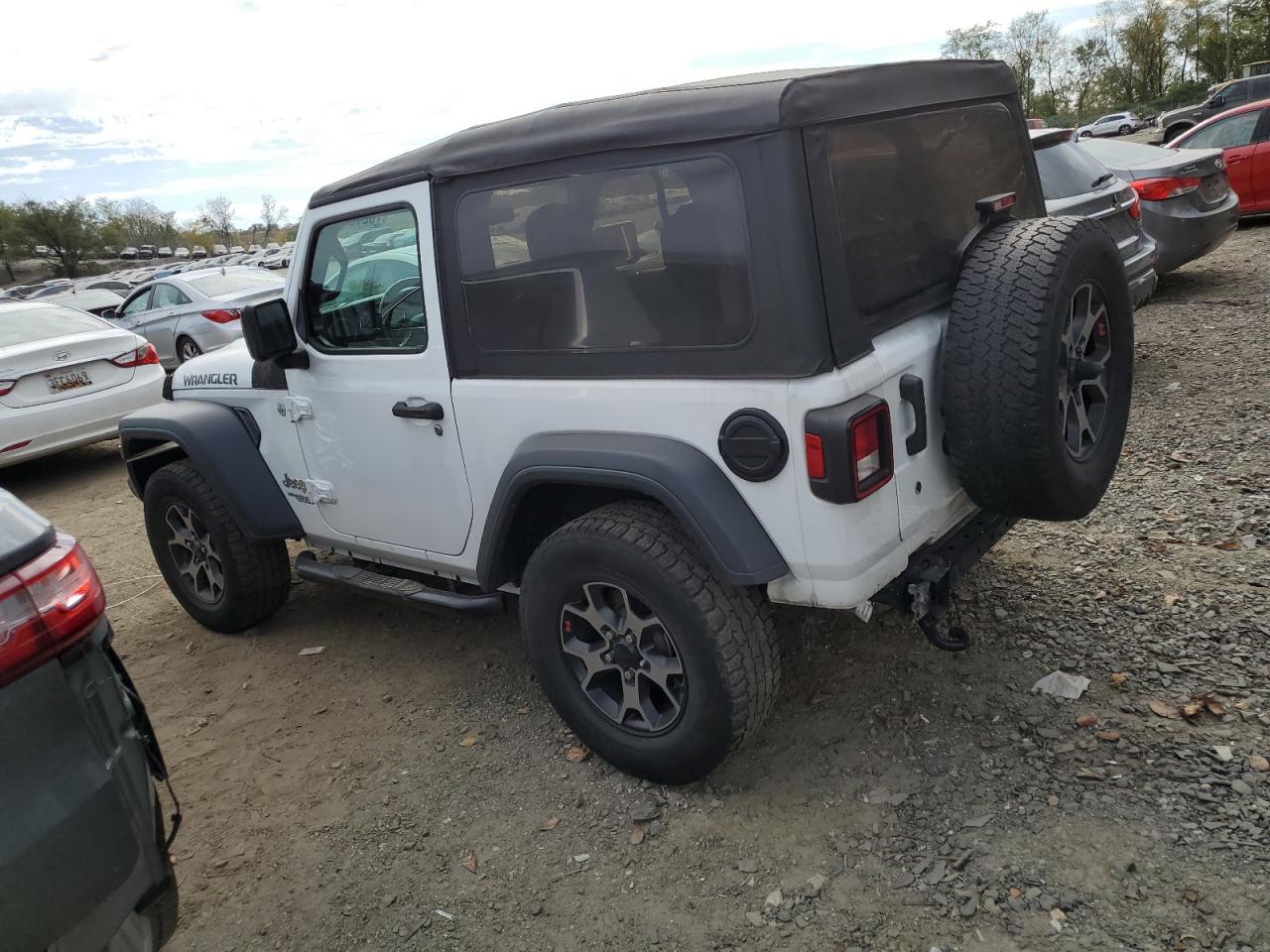 Изображение 2 2019 JEEP WRANGLER SPORT 2019 с VIN 1C4GJXAG2KW563955