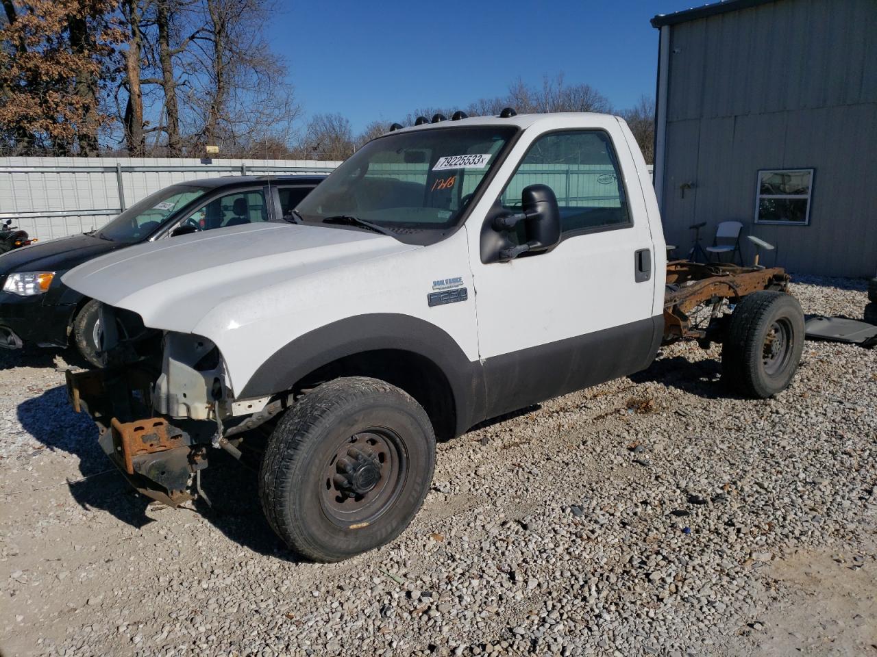 Image 1 of 2004 FORD F250 SUPER DUTY 2004 with VIN 1FTNF20L54ED51165