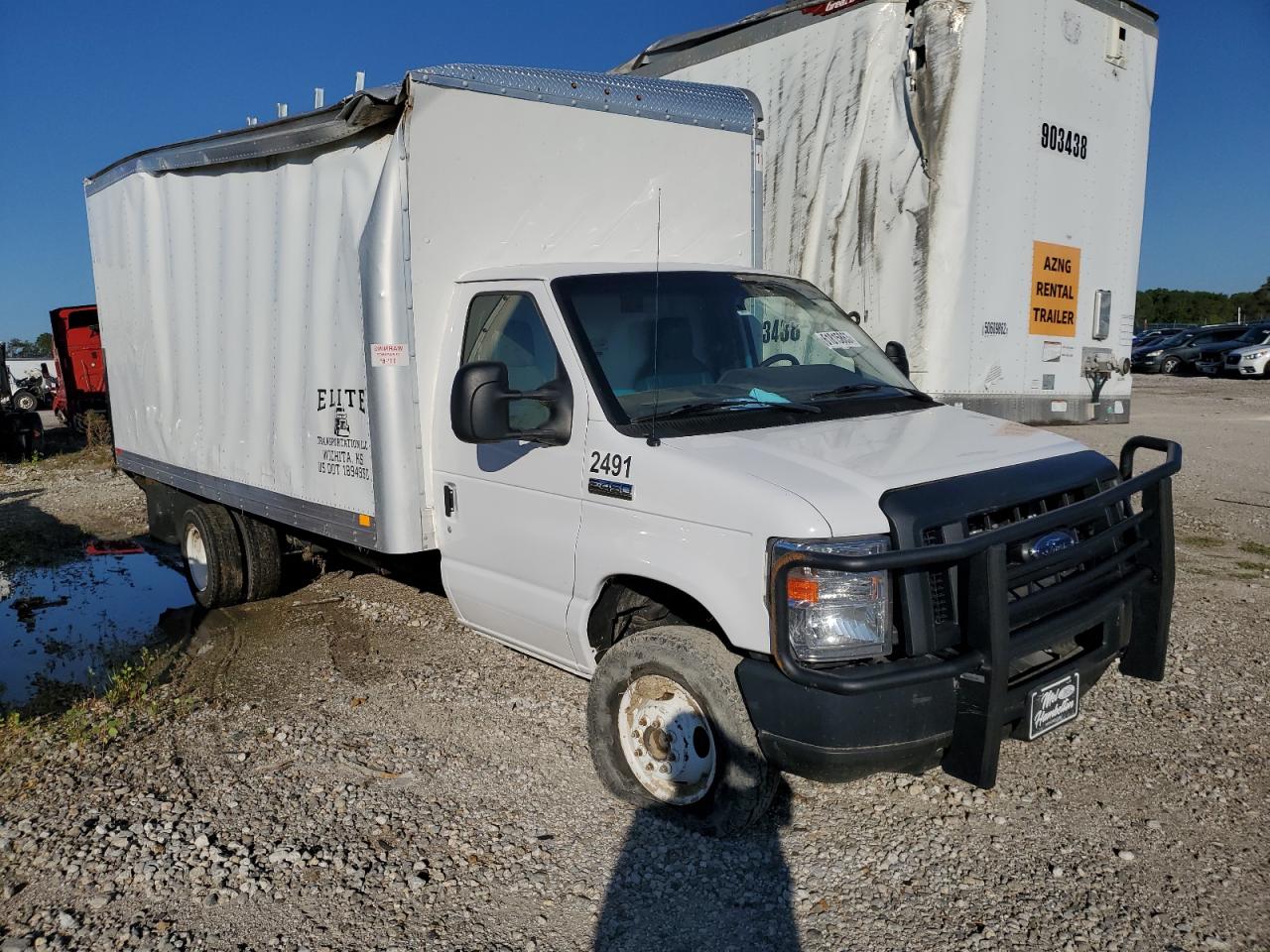 Obraz 1 z 2019 FORD ECONOLINE E450 SUPER DUTY CUTAWAY VAN 2019 z VIN 1FDXE4FS2KDC02491