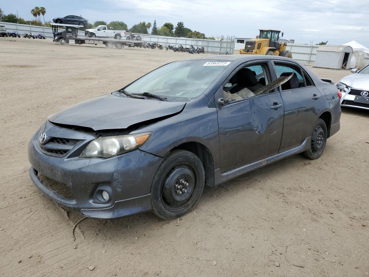 Image 1 of 2011 TOYOTA COROLLA BASE 2011 with VIN 2T1BU4EEXBC684881
