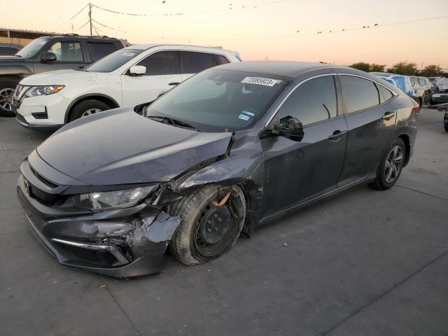 Image 1 of 2019 HONDA CIVIC LX 2019 with VIN 2HGFC2F63KH540273
