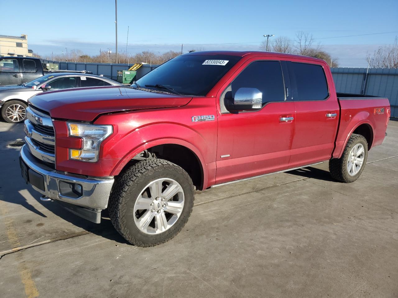 Image 1 of 2017 FORD F150 SUPERCREW 2017 with VIN 1FTEW1EG6HKC60340