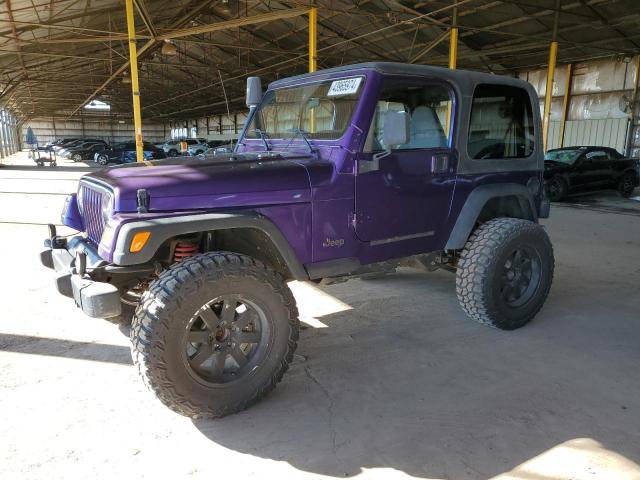 Image 1 of 2002 JEEP WRANGLER / TJ SPORT 2002 with VIN 1J4FA49S62P720037