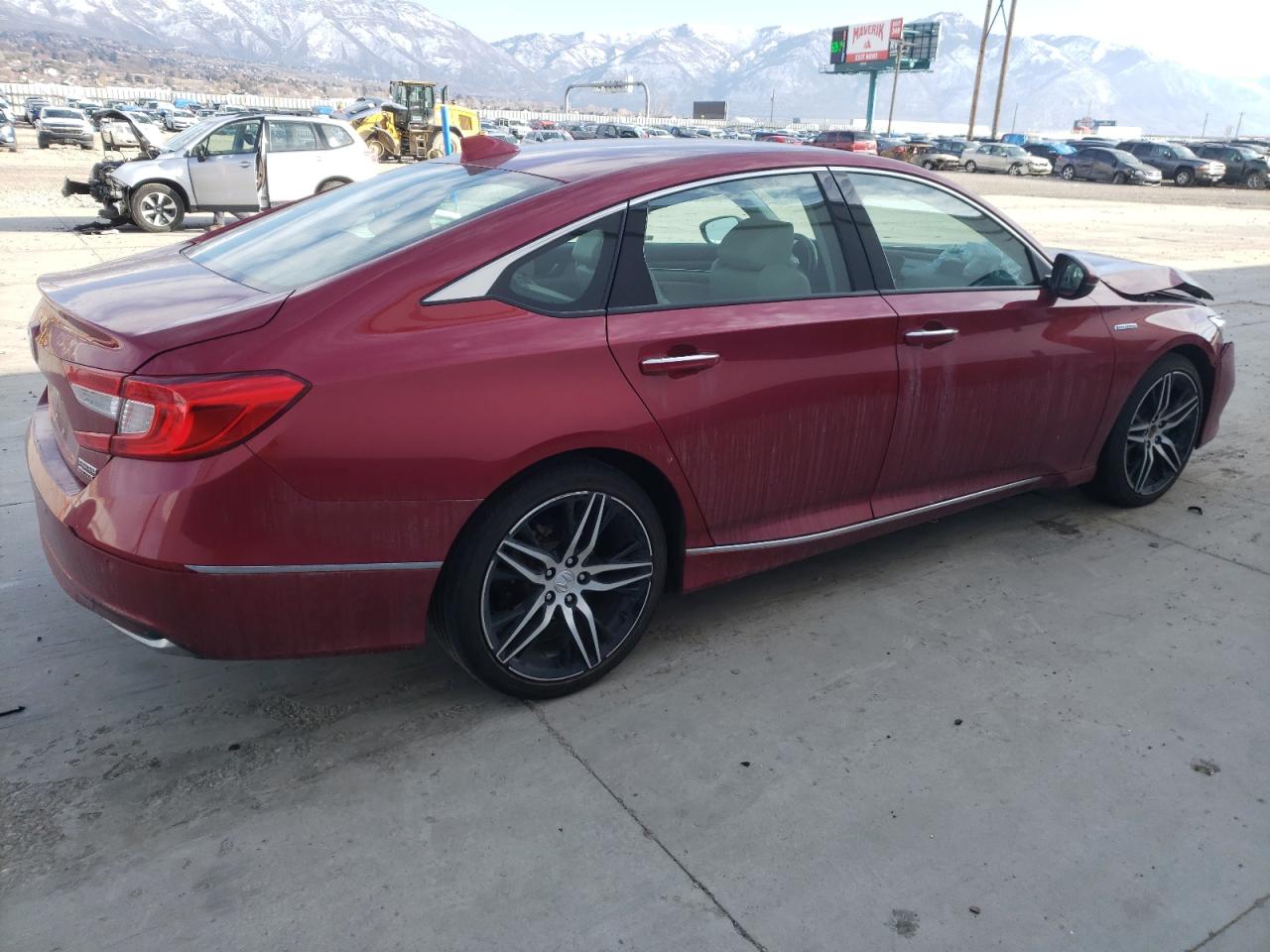 Изображение 3 2021 HONDA ACCORD TOURING HYBRID 2021 с VIN 1HGCV3F93MA005264