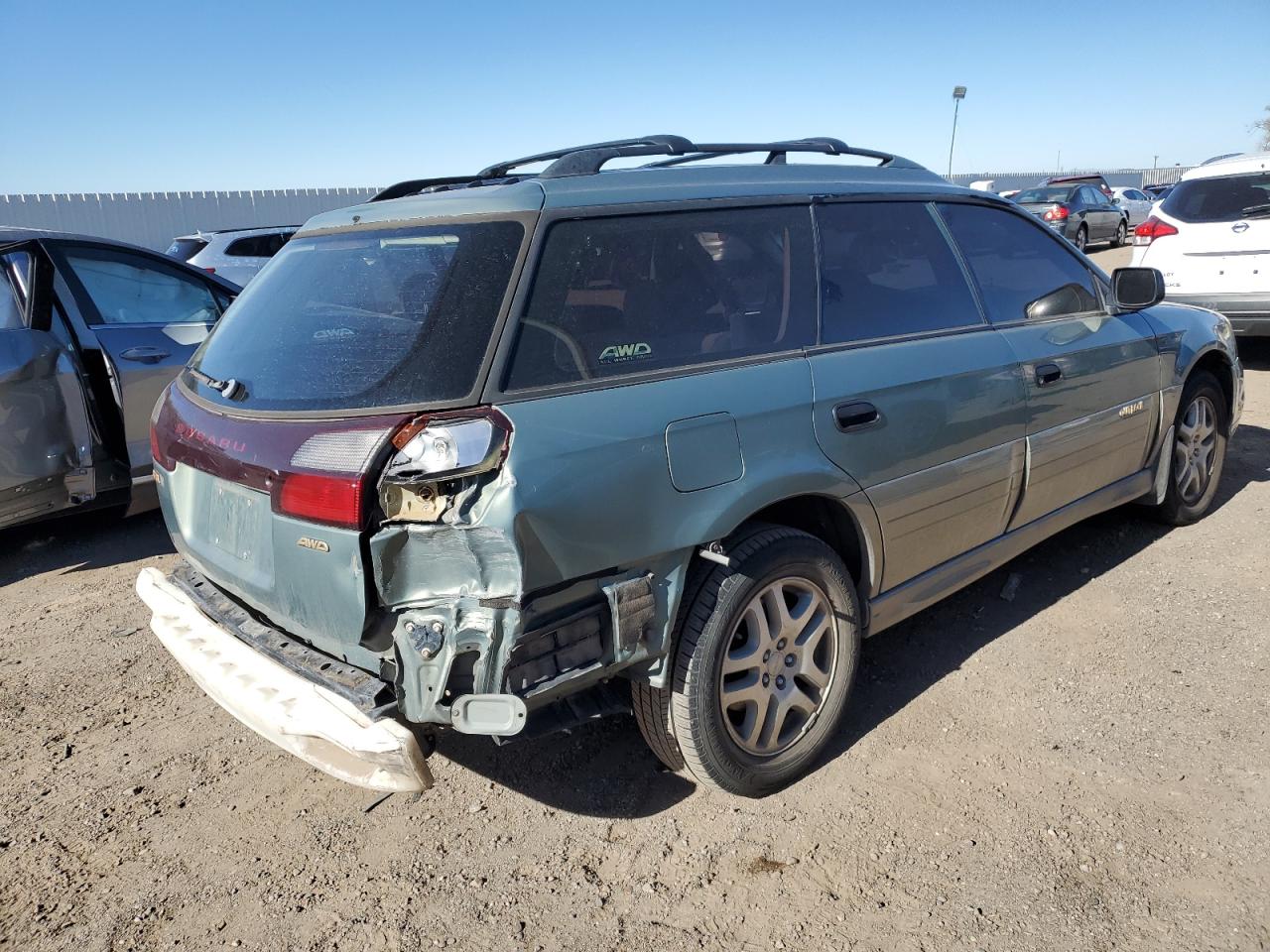 Изображение 3 2003 SUBARU LEGACY OUTBACK AWP 2003 с VIN 4S3BH675336613530