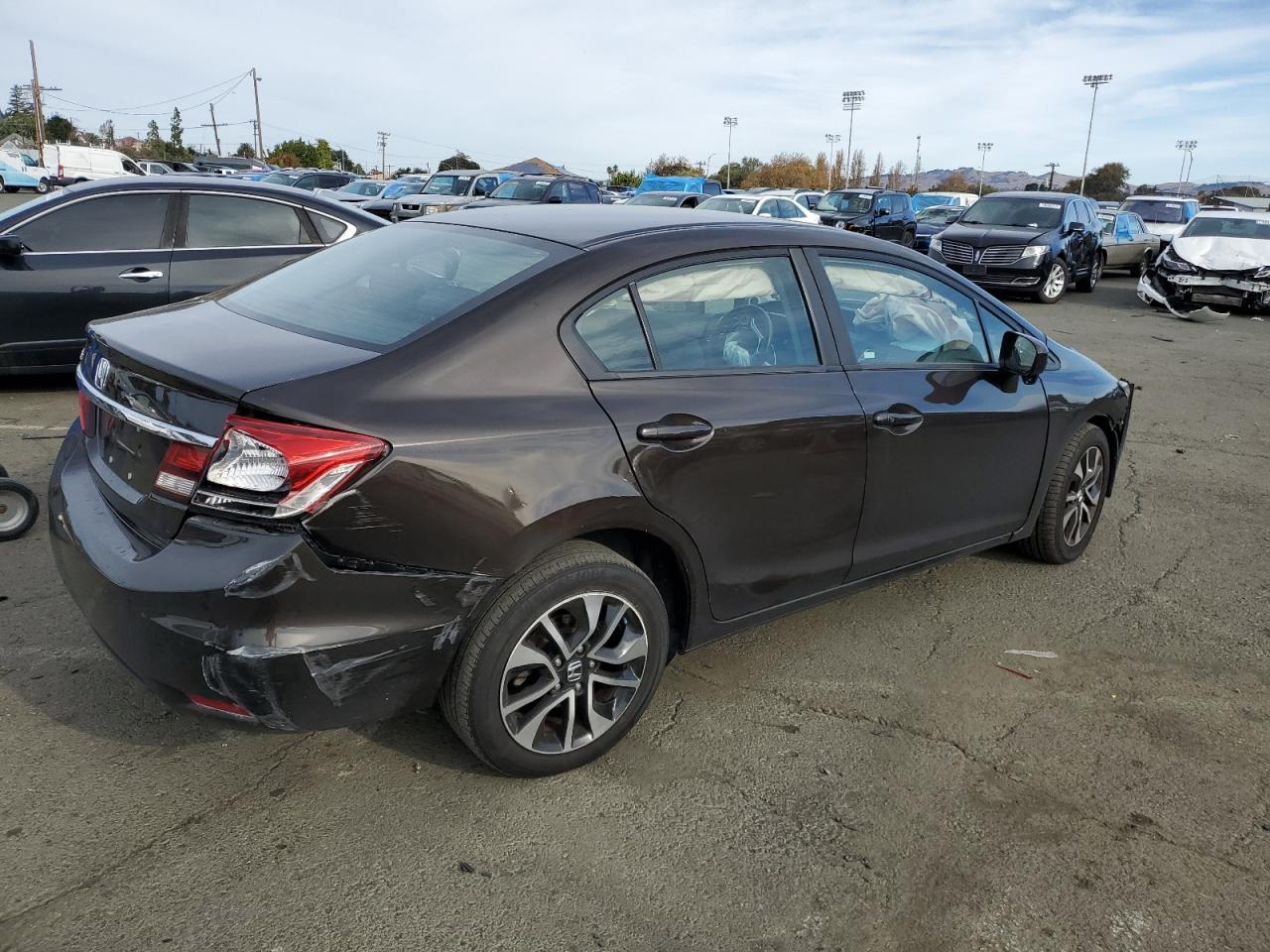 Изображение 3 2014 HONDA CIVIC EX 2014 с VIN 2HGFB2F86EH547338