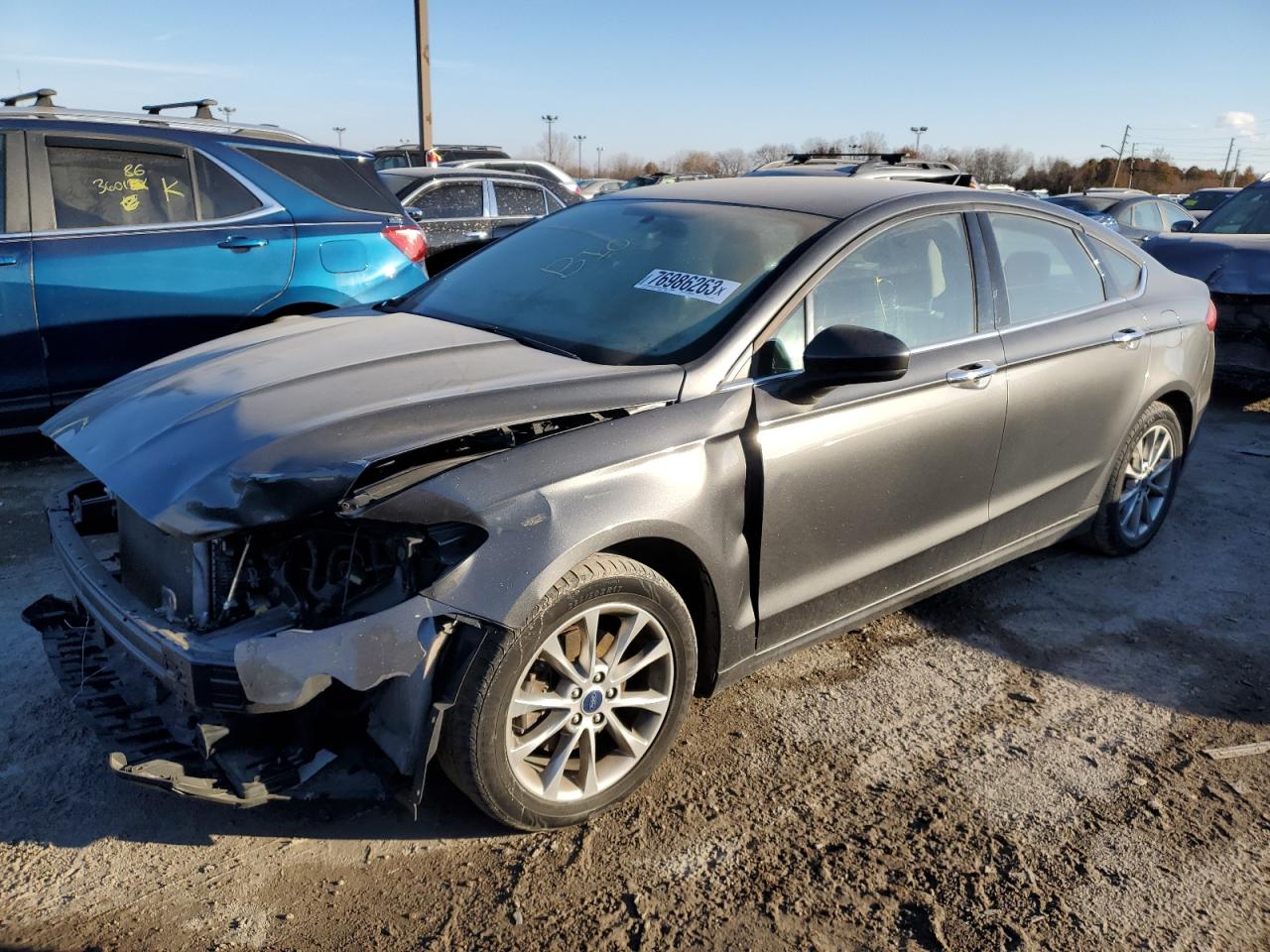 Изображение 1 2017 FORD FUSION SE 2017 с VIN 3FA6P0H74HR126144