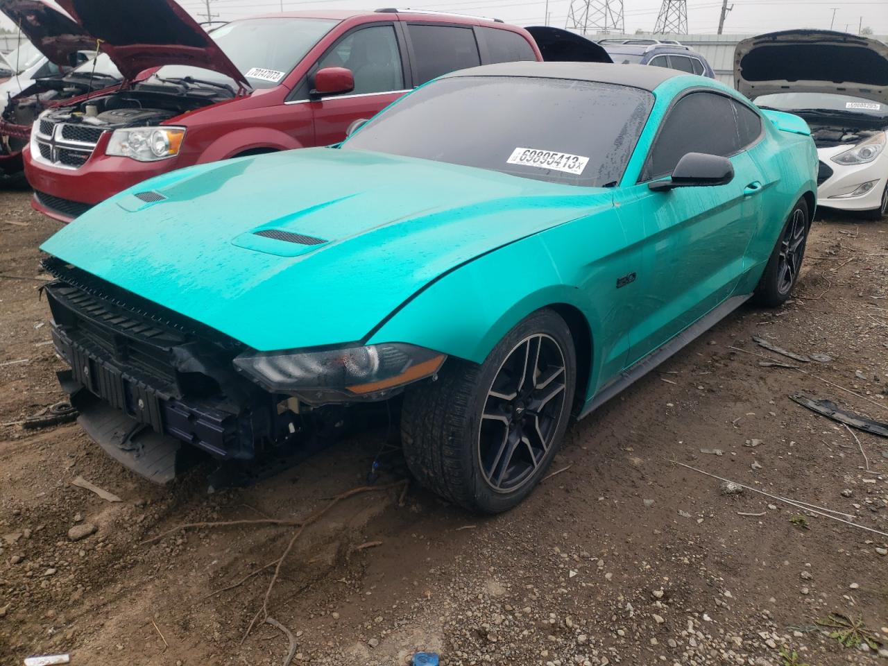 Image 1 of 2020 FORD MUSTANG GT 2020 with VIN 1FA6P8CF5L5190850