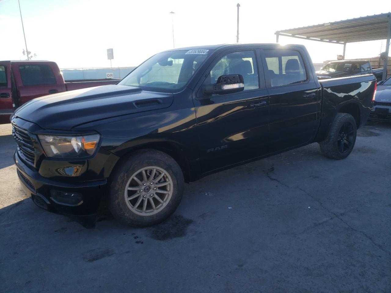Image 1 of 2021 RAM 1500 BIG HORN/LONE STAR 2021 with VIN 1C6SRFFT0MN588629