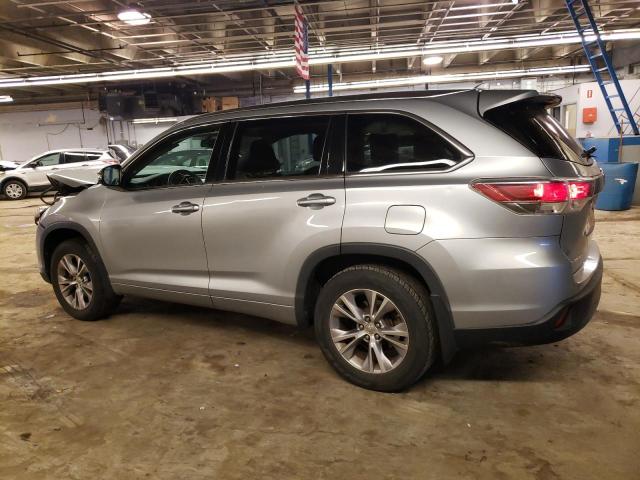 Obraz 2 z 2015 TOYOTA HIGHLANDER XLE 2015 z VIN 5TDJKRFH5FS215508