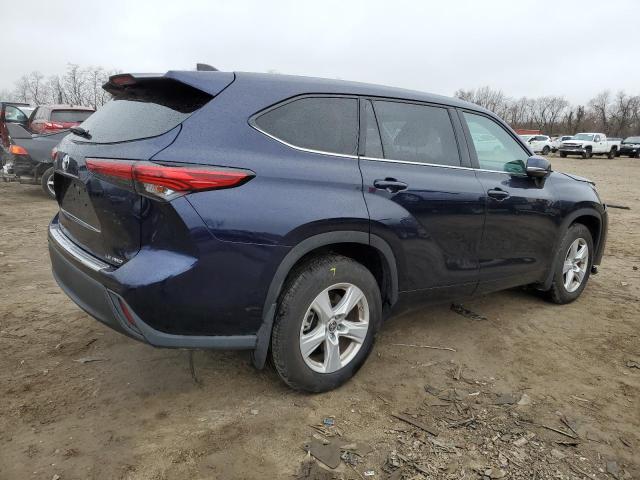 Image 3 of 2022 TOYOTA HIGHLANDER L 2022 with VIN 5TDBZRBH0NS223732