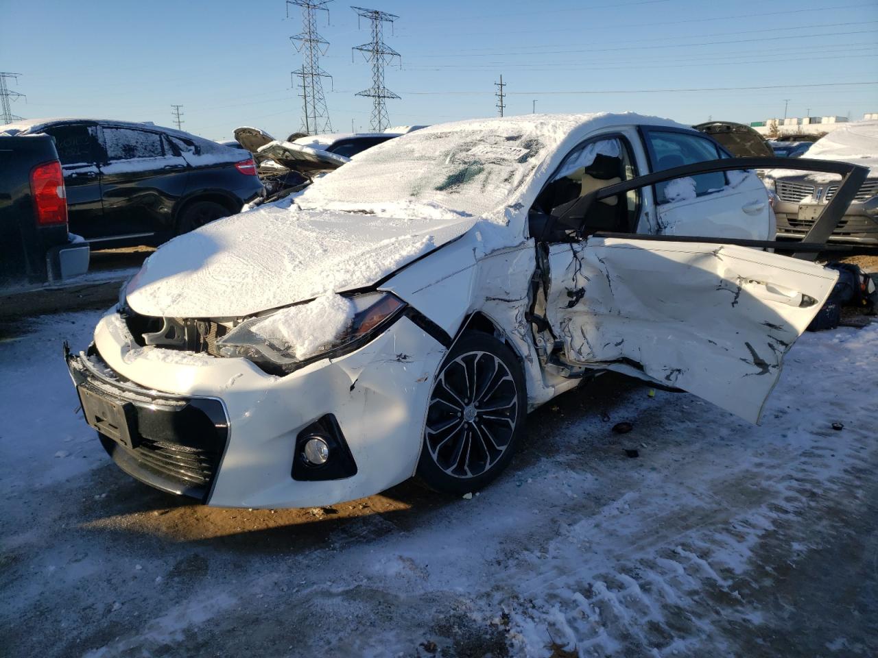 Obraz 1 z 2014 TOYOTA COROLLA L 2014 z VIN 5YFBURHE1EP062800
