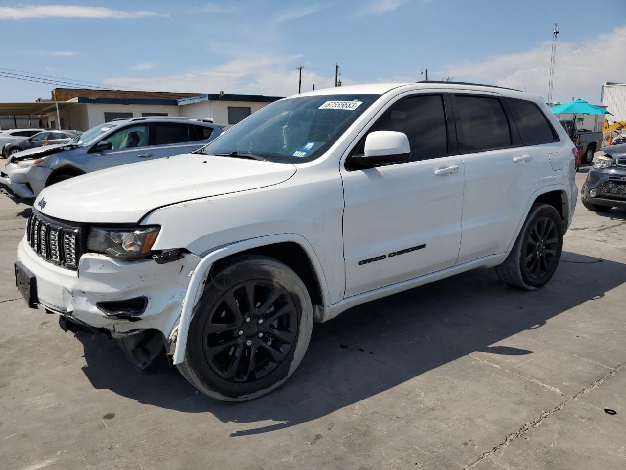 Image 1 of 2018 JEEP GRAND CHEROKEE LAREDO 2018 with VIN 1C4RJEAG8JC471570