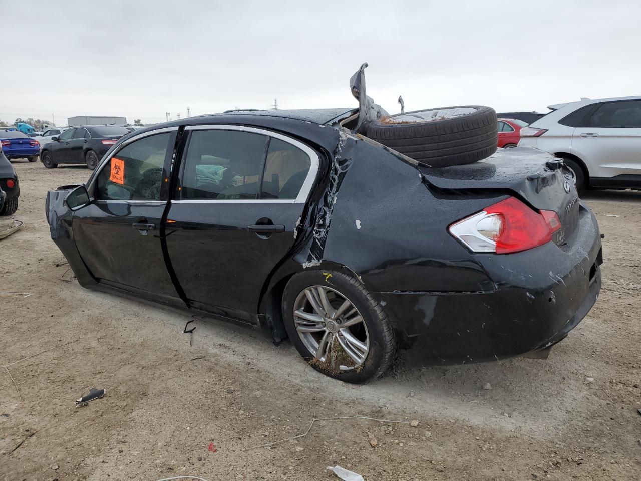 Image 2 of 2012 INFINITI G37 BASE 2012 with VIN JN1CV6AP9CM625249