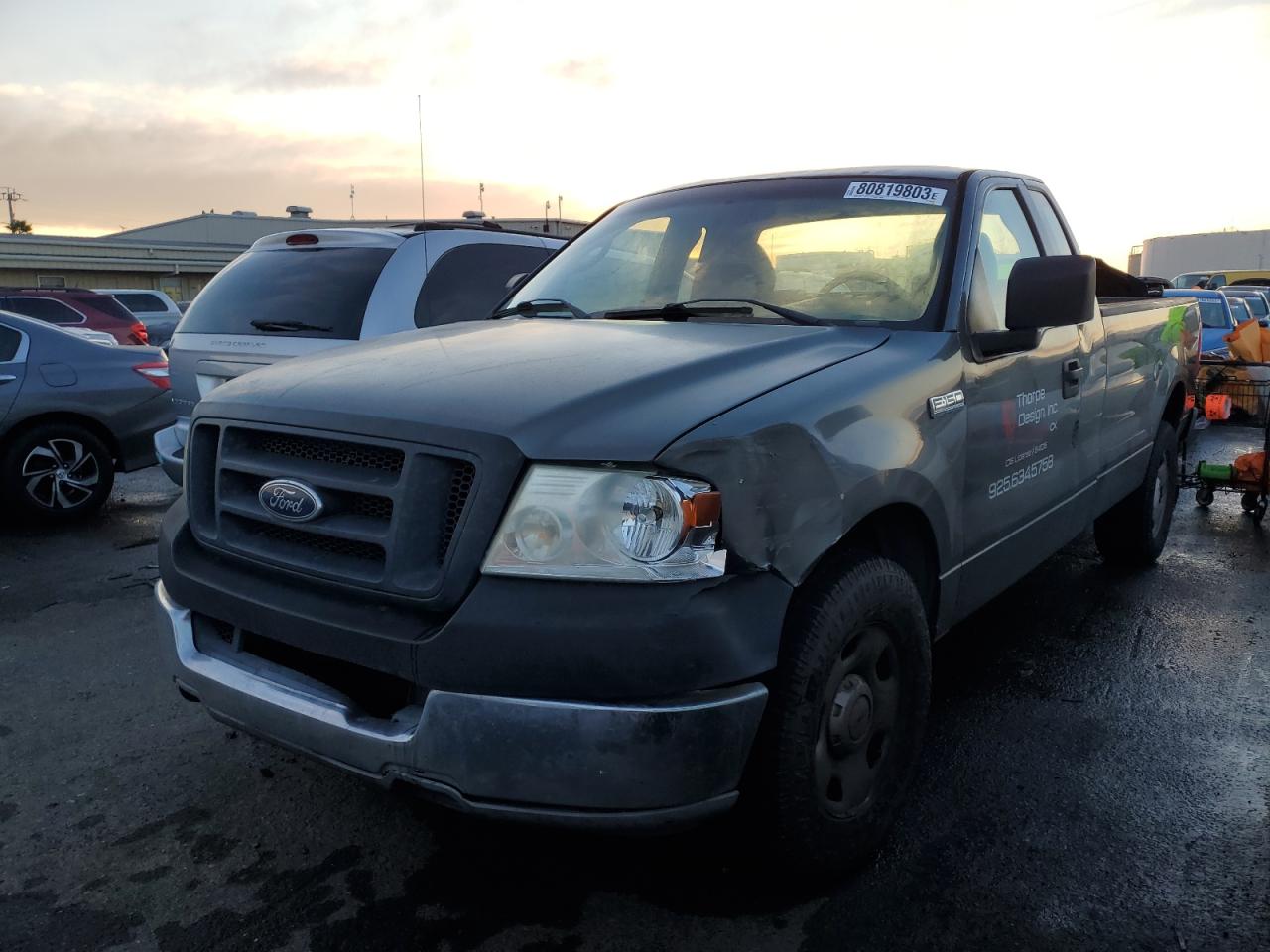 Image 1 of 2005 FORD F150  2005 with VIN 1FTVF12525NA85520