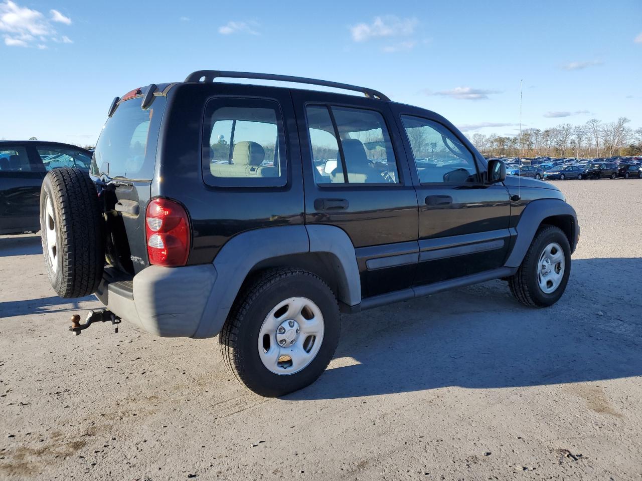 Image 3 of 2007 JEEP LIBERTY SPORT 2007 with VIN 1J4GL48K17W647169