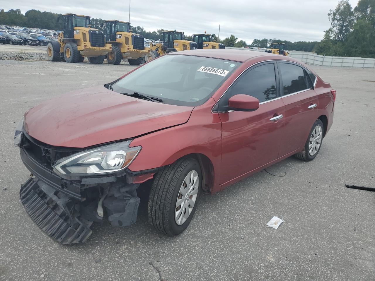 Image 1 of 2016 NISSAN SENTRA S 2016 with VIN 3N1AB7AP5GY288748