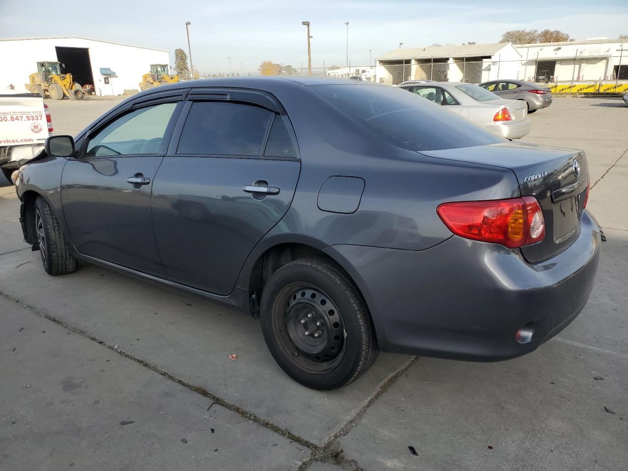 Image 2 of 2009 TOYOTA COROLLA BASE 2009 with VIN 1NXBU40E19Z128877
