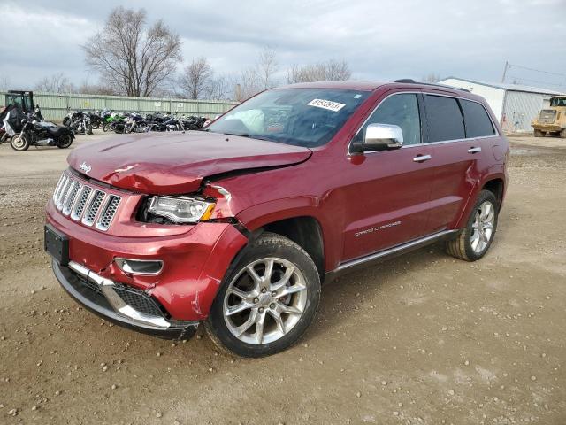 Изображение 1 2014 JEEP GRAND CHEROKEE SUMMIT 2014 с VIN 1C4RJFJT7EC309065