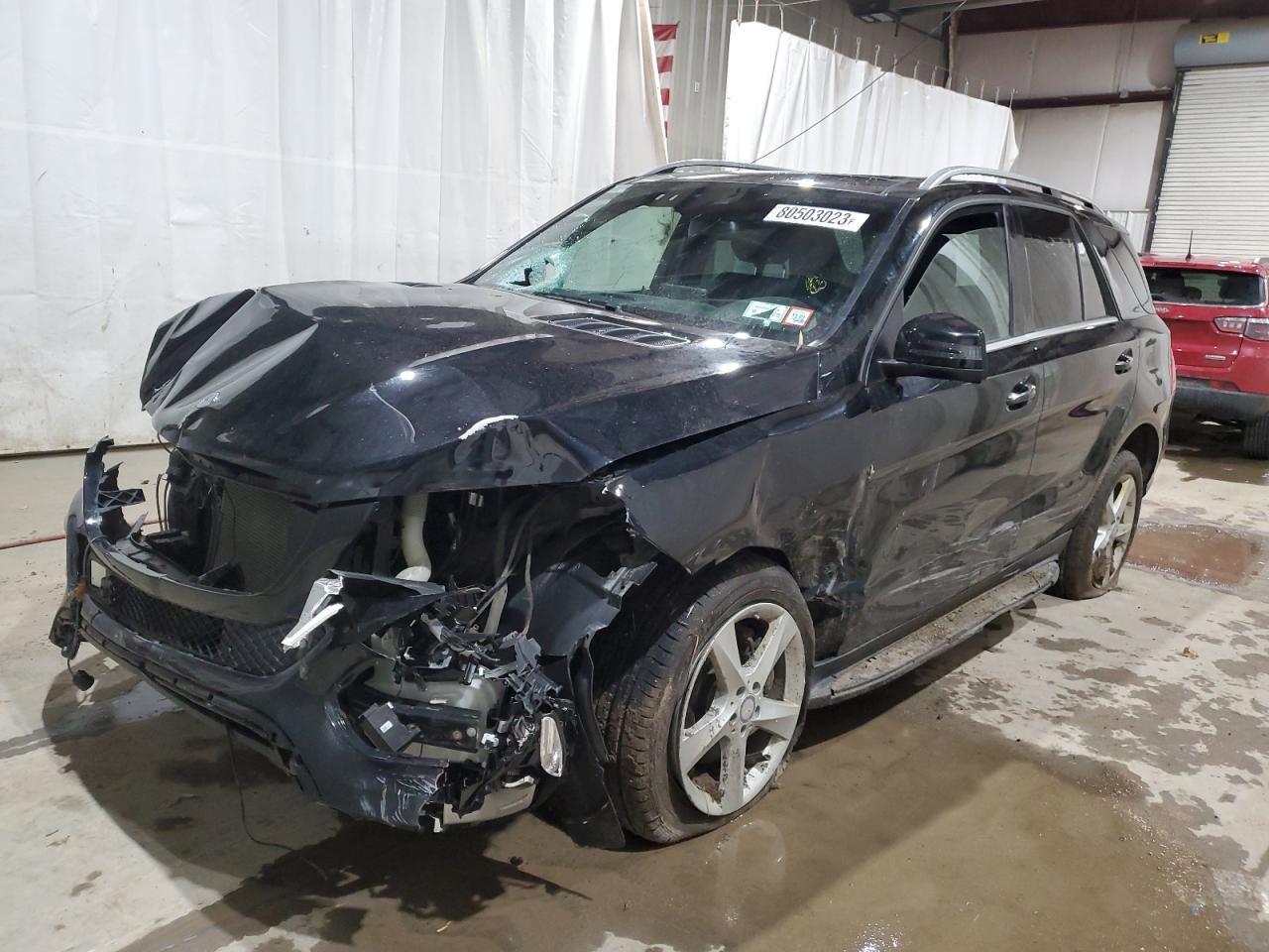 Image 1 of 2016 MERCEDES-BENZ GLE 350 4MATIC 2016 with VIN 4JGDA5HB7GA804152