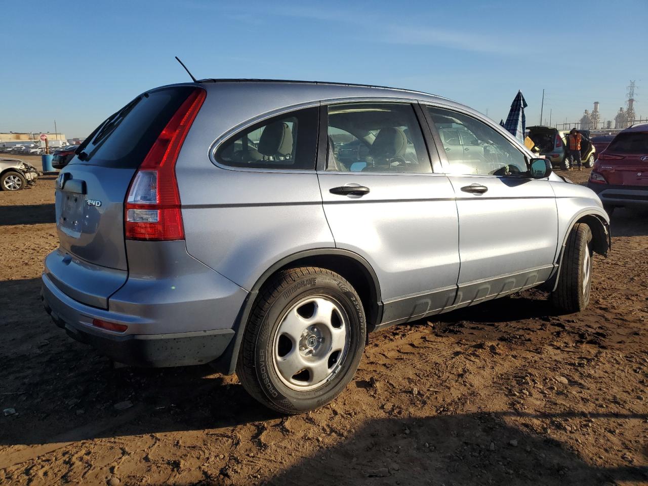 Image 3 of 2011 HONDA CR-V LX 2011 with VIN JHLRE4H32BC006658