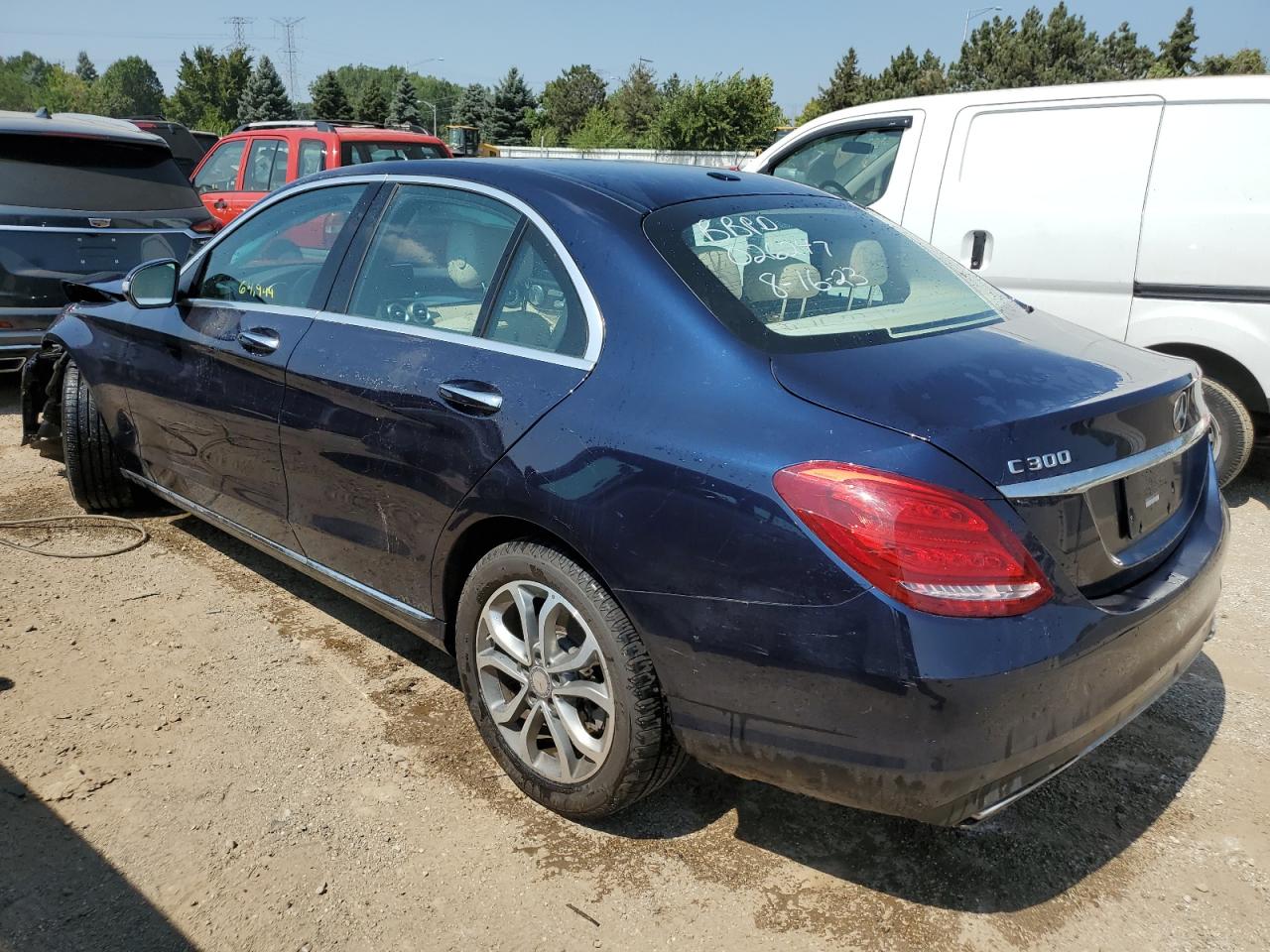 Obraz 2 z 2015 MERCEDES-BENZ C 300 4MATIC 2015 z VIN 55SWF4KB9FU026247