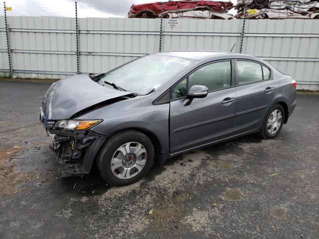 Image 1 of 2012 HONDA CIVIC HYBRID L 2012 with VIN JHMFB4F39CS011146