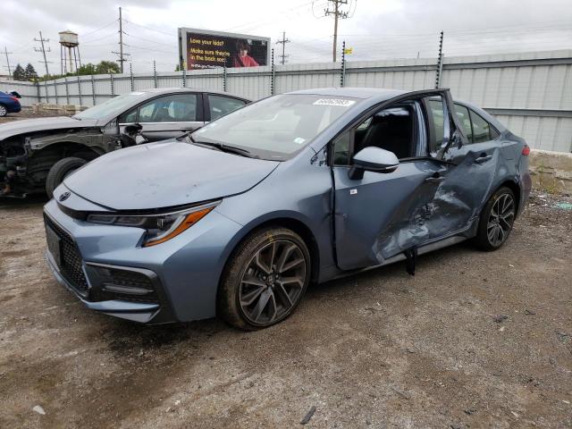 Image 1 of 2021 TOYOTA COROLLA SE 2021 with VIN JTDS4MCE2MJ063905