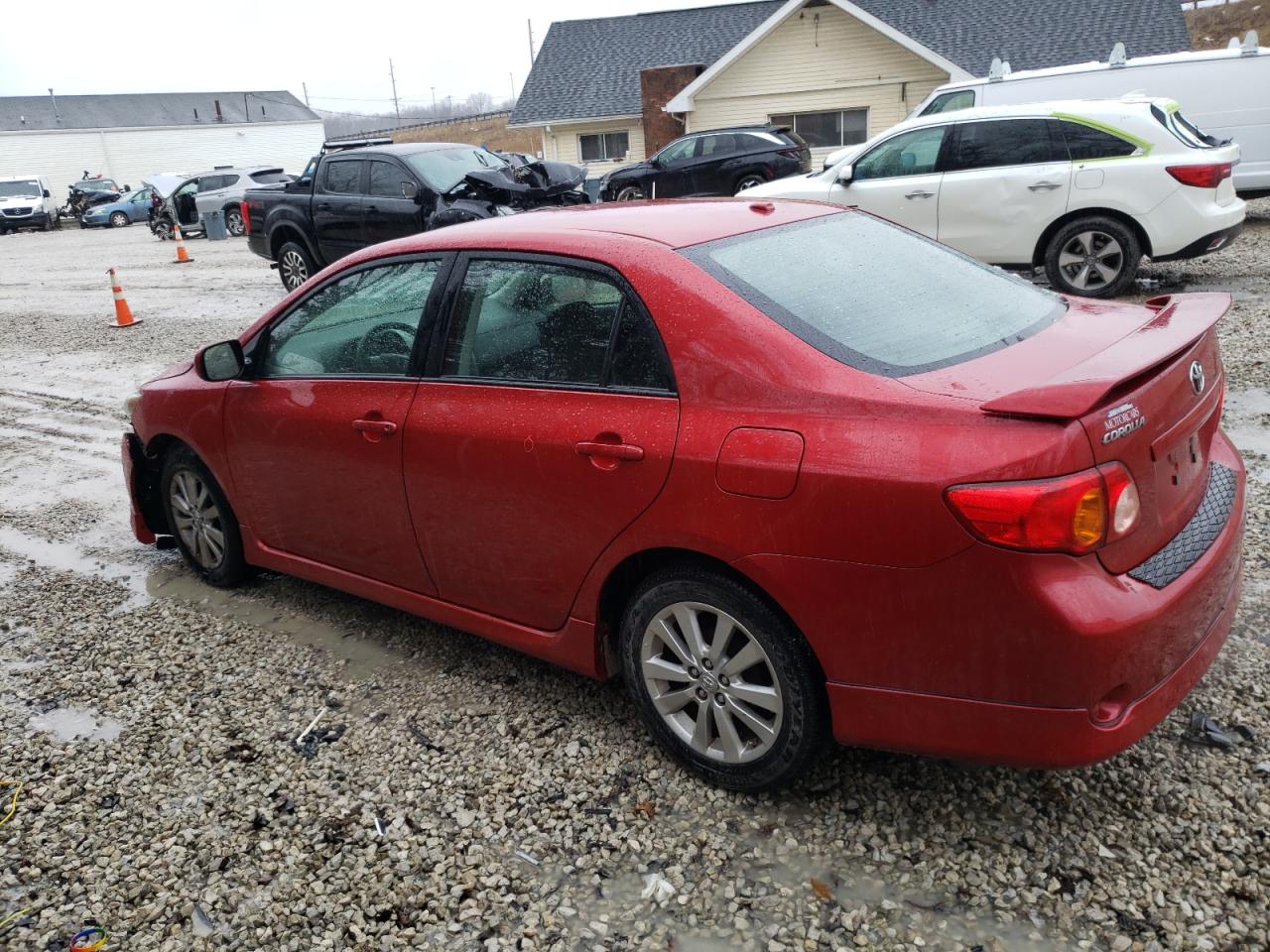 Image 2 of 2010 TOYOTA COROLLA BASE 2010 with VIN 2T1BU4EE0AC292720