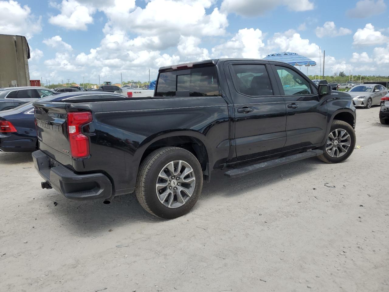 Изображение 3 2022 CHEVROLET SILVERADO LTD C1500 RST 2022 с VIN 1GCPWDED7NZ150268