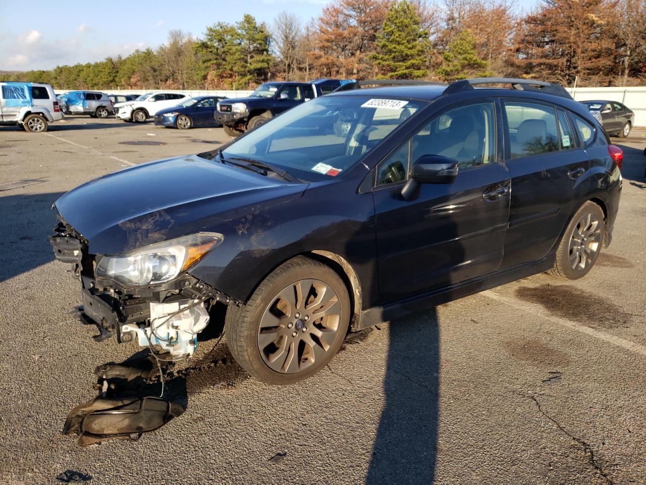 Obraz 1 z 2015 SUBARU IMPREZA SPORT 2015 z VIN JF1GPAU62F8202692