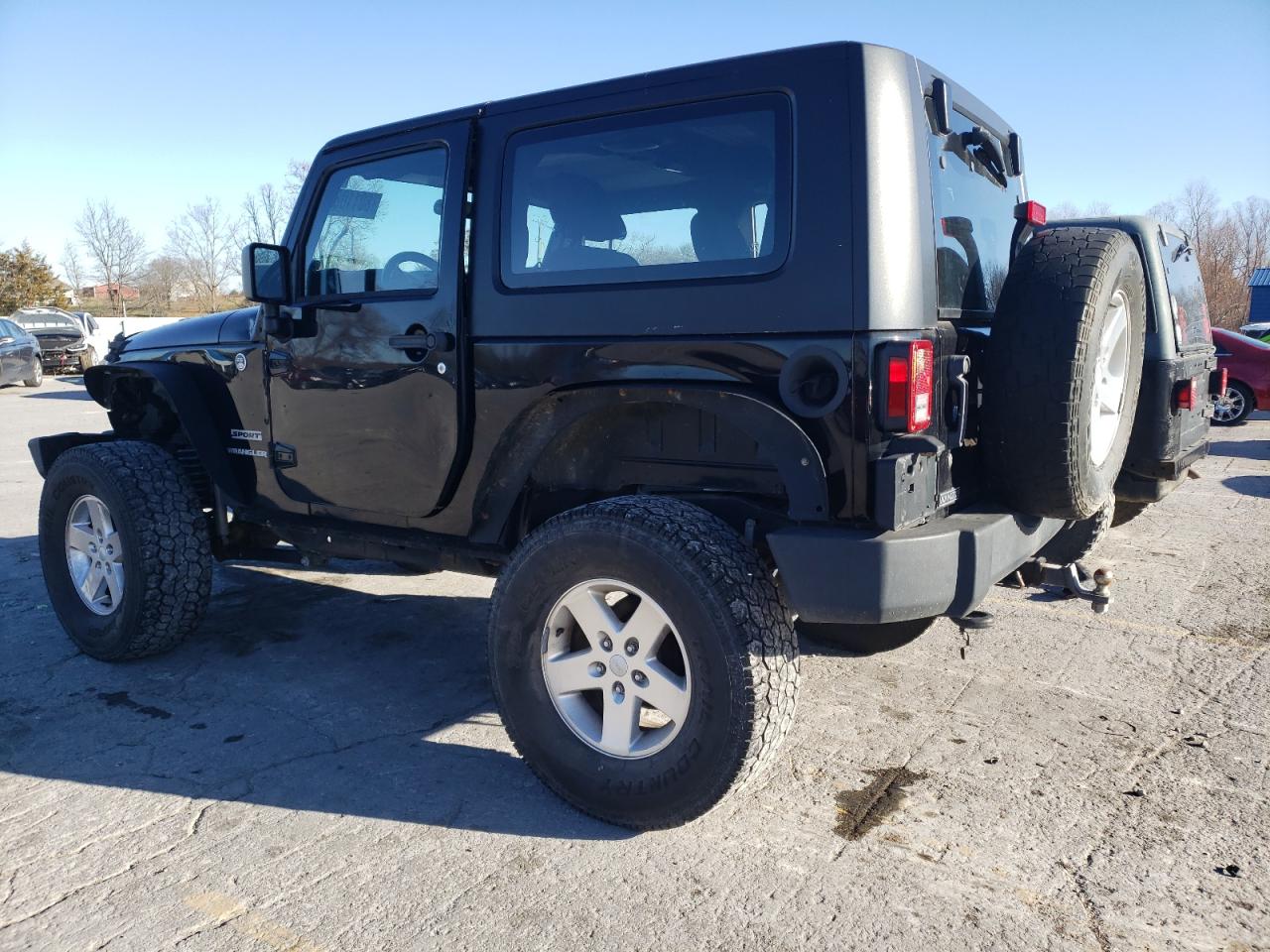 Изображение 2 2013 JEEP WRANGLER SPORT 2013 с VIN 1C4GJWAG0DL518334