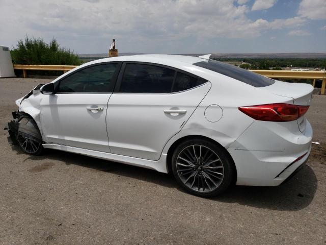 Image 2 of 2018 HYUNDAI ELANTRA SPORT 2018 with VIN KMHD04LBXJU456695