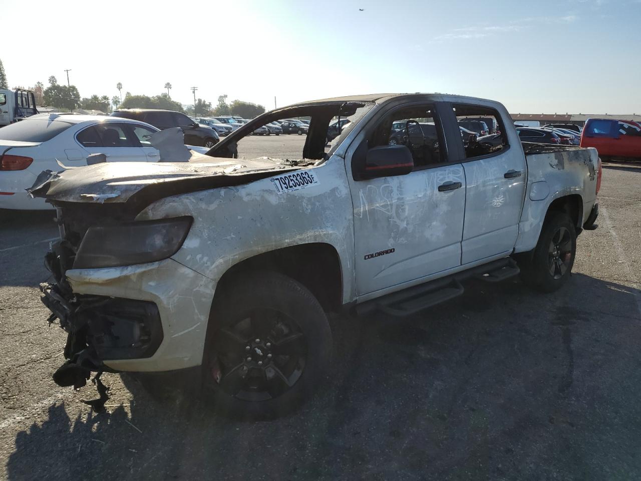 Изображение 1 2021 CHEVROLET COLORADO LT 2021 с VIN 1GCGSCEN5M1242541