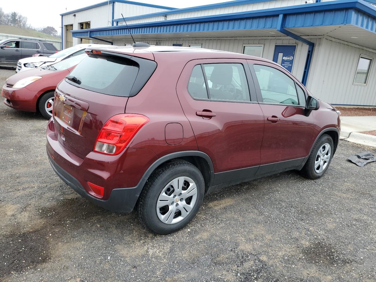 Image 3 of 2017 CHEVROLET TRAX LS 2017 with VIN 3GNCJKSB9HL275604