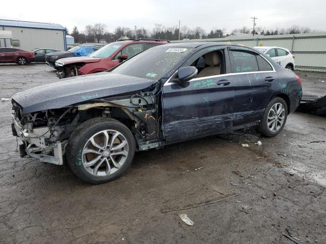 Image 1 of 2016 MERCEDES-BENZ C 300 4MATIC 2016 with VIN WDDWF4KB8GR165708