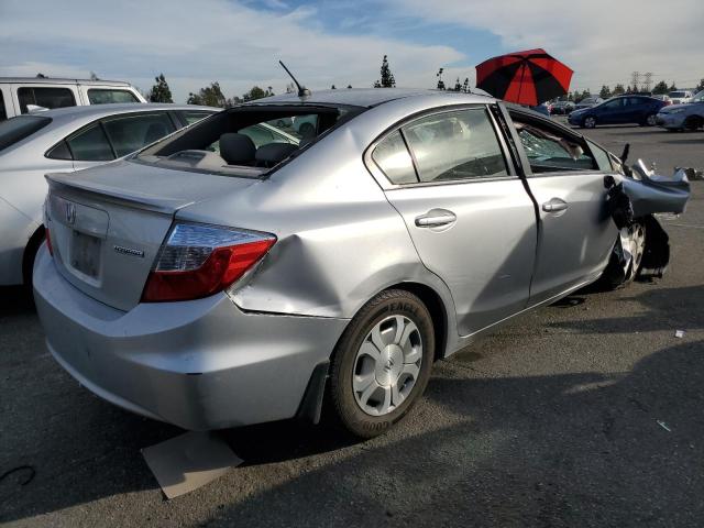 Image 3 of 2012 HONDA CIVIC HYBRID L 2012 with VIN JHMFB4F37CS010920