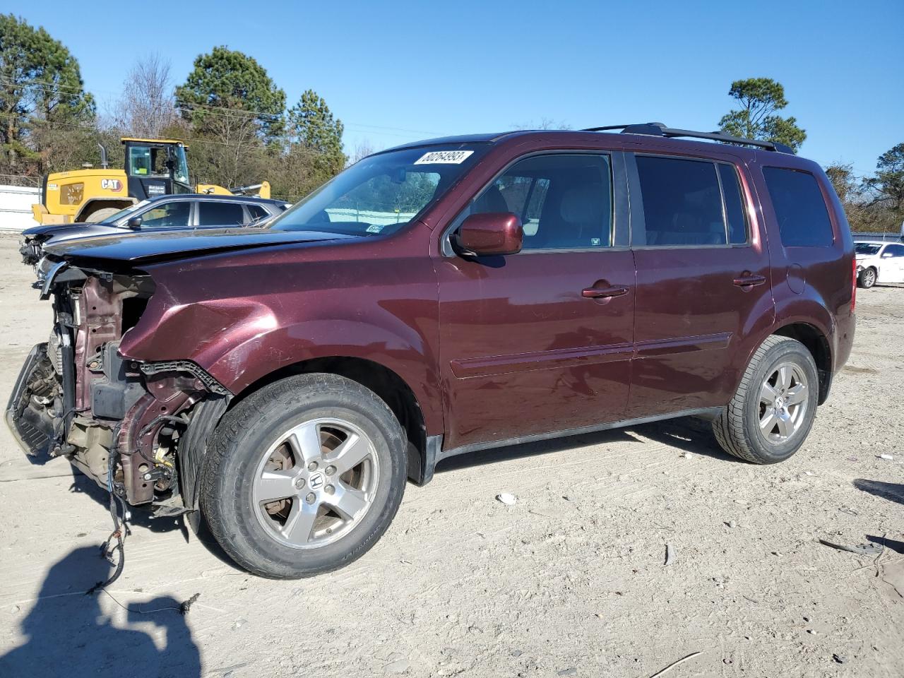 Obraz 2011 HONDA PILOT EXL 2011
