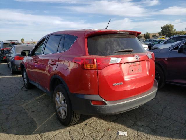 Image 2 of 2015 TOYOTA RAV4 LE 2015 with VIN JTMZFREV8FD067008