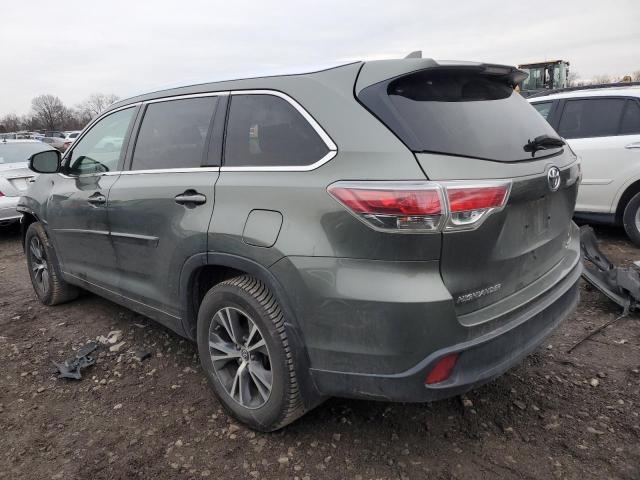 Изображение 2 2016 TOYOTA HIGHLANDER XLE 2016 с VIN 5TDJKRFH5GS314153